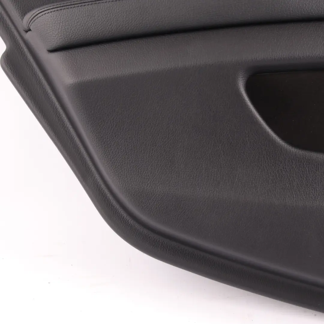 BMW F10 F11 Door Card Rear Left N/S Lining Trim Panel Black Leather - SKU 7273279-1 - Part number 7273279