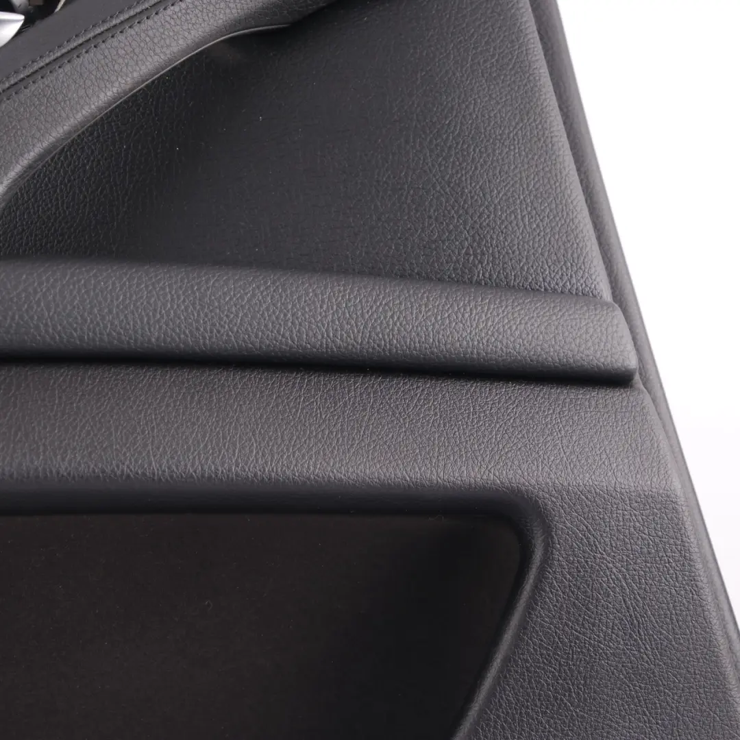 BMW F10 F11 Door Card Rear Left N/S Lining Trim Panel Black Leather - SKU 7273279-1 - Part number 7273279