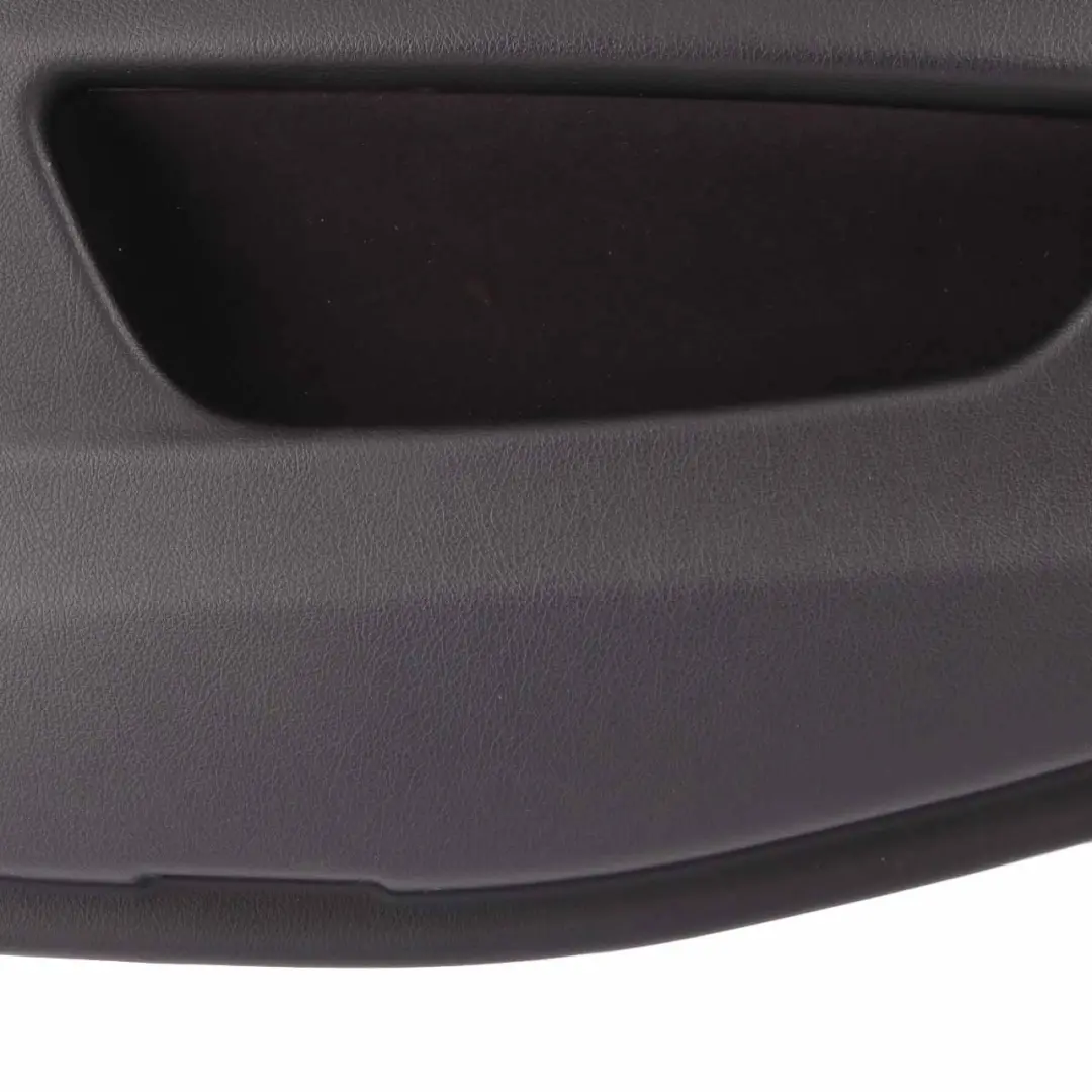 BMW F10 F11 Door Card Rear Right O/S Lining Trim Panel Black Leather - SKU 7273280-1 - Part number 7273280