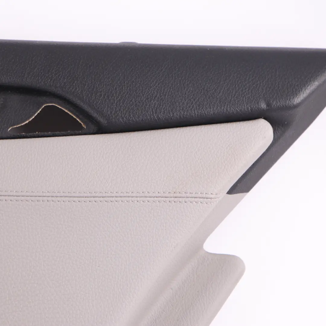 BMW F10 F11 Door Card Rear Right O/S Lining Panel Leather Everest Grey - SKU 7273284 - Part number 7273284