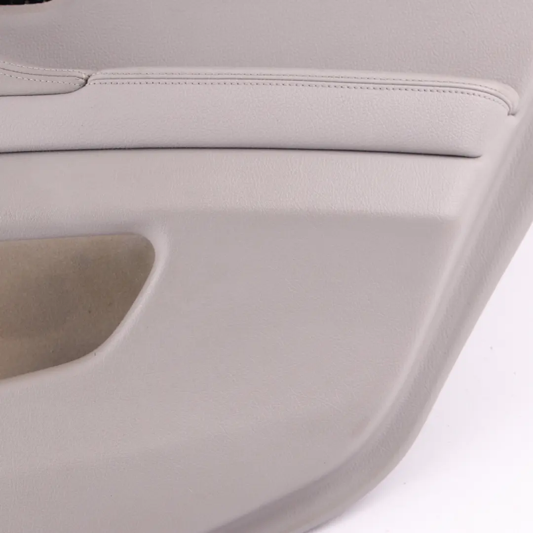 BMW F10 F11 Door Card Rear Right O/S Lining Panel Leather Everest Grey - SKU 7273284 - Part number 7273284