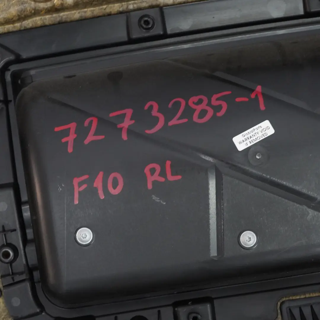 Tarjeta de Puerta Trasera Izquierda Forro Panel Cuero Oyster para BMW F10 F11 con número de pieza 7273285 BMW F10 F11 Tarjeta de Puerta Trasera Izquierda Forro Panel Cuero Oyster - SKU 7273285-1 - Número de pieza 7273285