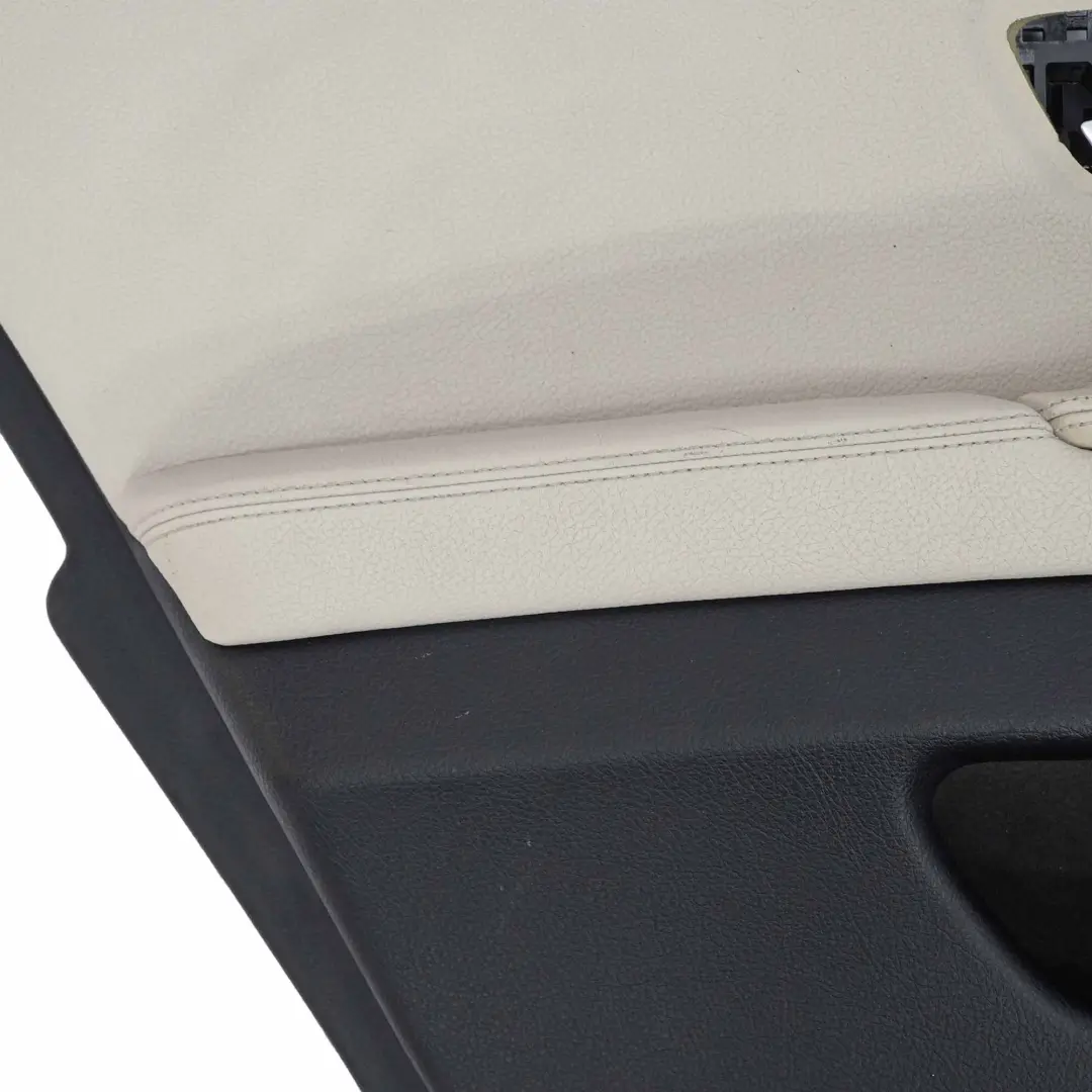 Carte de Porte Arrière Gauche Panneau Revêtement Cuir Oyster pour BMW F10 F11 à propos du numéro de pièce 7273285 BMW F10 F11 Carte de Porte Arrière Gauche Panneau Revêtement Cuir Oyster - SKU 7273285-1 - Numéro de pièce 7273285