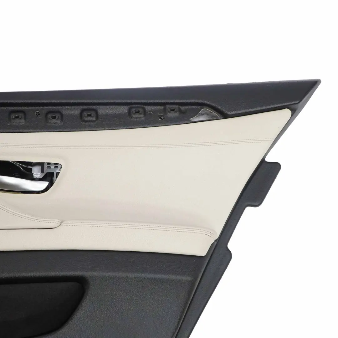 Türkarte Türverkleidung Hinten Rechts Panel Leder Oyster für BMW F10 F11 mit Teilenummer 7273286 BMW F10 F11 Türkarte Türverkleidung Hinten Rechts Panel Leder Oyster - SKU 7273286-1 - Teilenummer 7273286