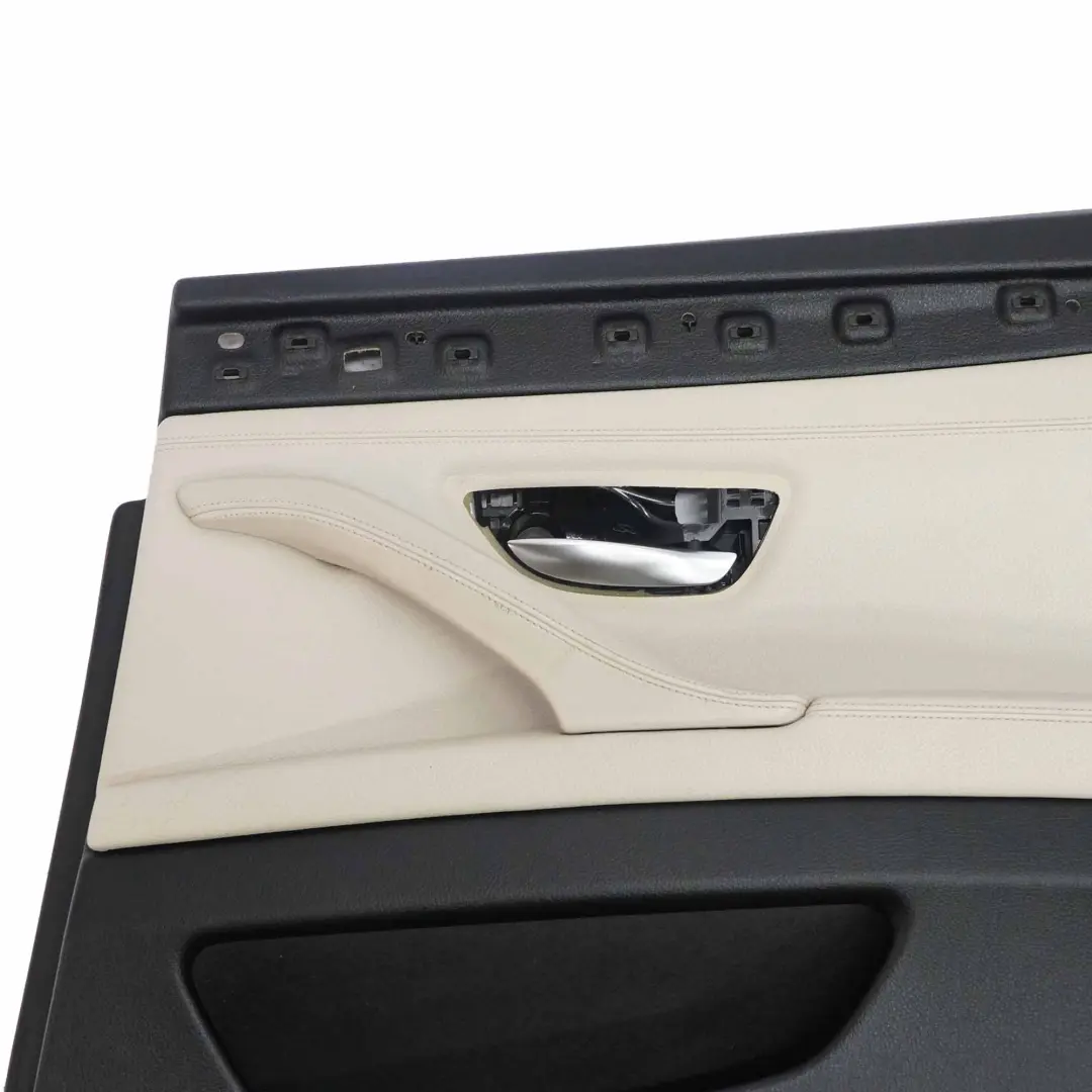 BMW F10 F11 Door Card Rear Right O/S Lining Panel Leather Oyster - SKU 7273286-1 - Part number 7273286