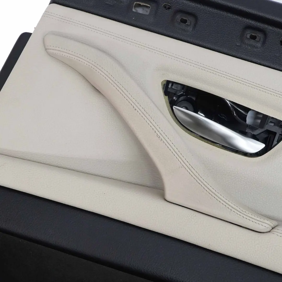 BMW F10 F11 Tarjeta de Puerta Trasera Derecha Forro Panel Cuero Oyster - SKU 7273286-1 - Número de pieza 7273286