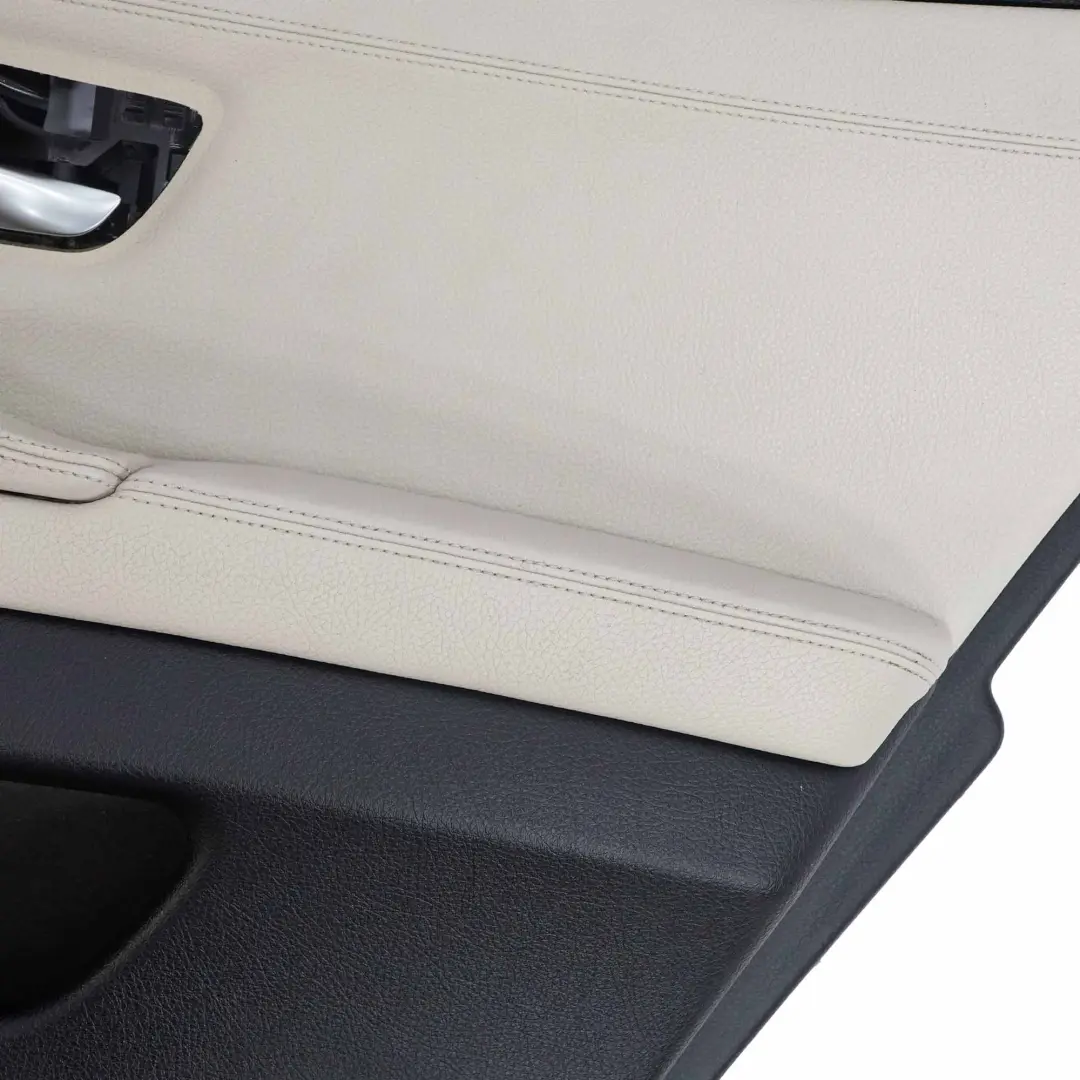 BMW F10 F11 Door Card Rear Right O/S Lining Panel Leather Oyster - SKU 7273286-1 - Part number 7273286