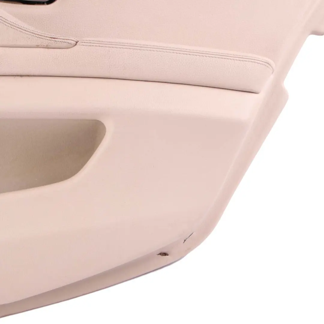 Door Card Rear Right O/S Lining Panel Leather Dakota Oyster to BMW F10 F11 with Part number 7273288 BMW F10 F11 Door Card Rear Right O/S Lining Panel Leather Dakota Oyster - SKU 7273288-1 - Part number 7273288