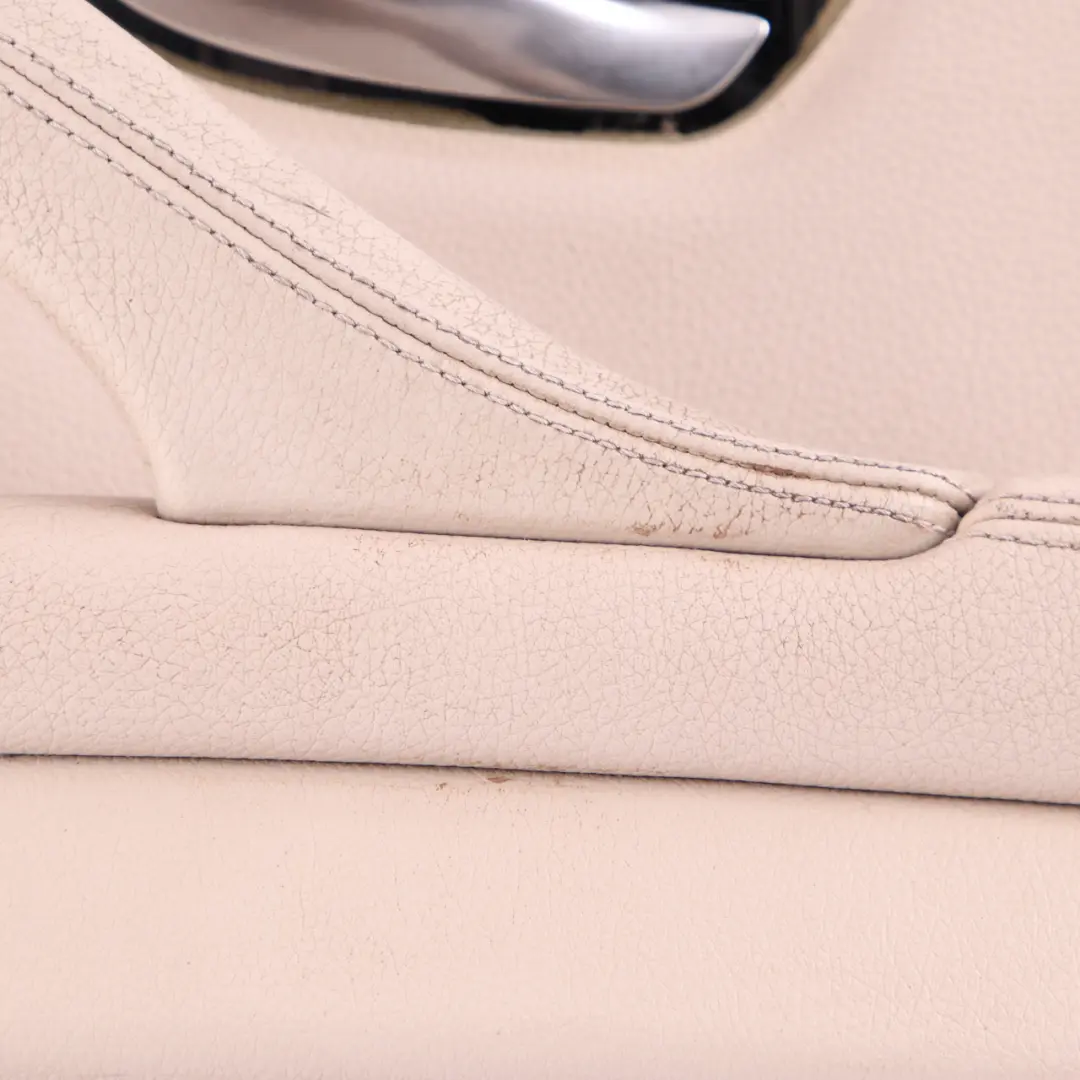 Door Card Rear Right O/S Lining Panel Leather Dakota Oyster to BMW F10 F11 with Part number 7273288 BMW F10 F11 Door Card Rear Right O/S Lining Panel Leather Dakota Oyster - SKU 7273288-1 - Part number 7273288