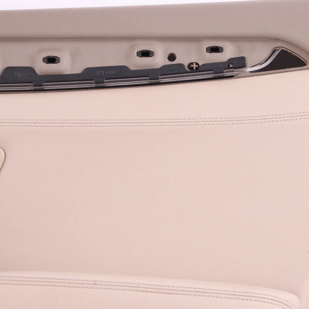 BMW F10 F11 Door Card Rear Right O/S Lining Panel Leather Dakota Oyster - SKU 7273288 - Part number 7273288