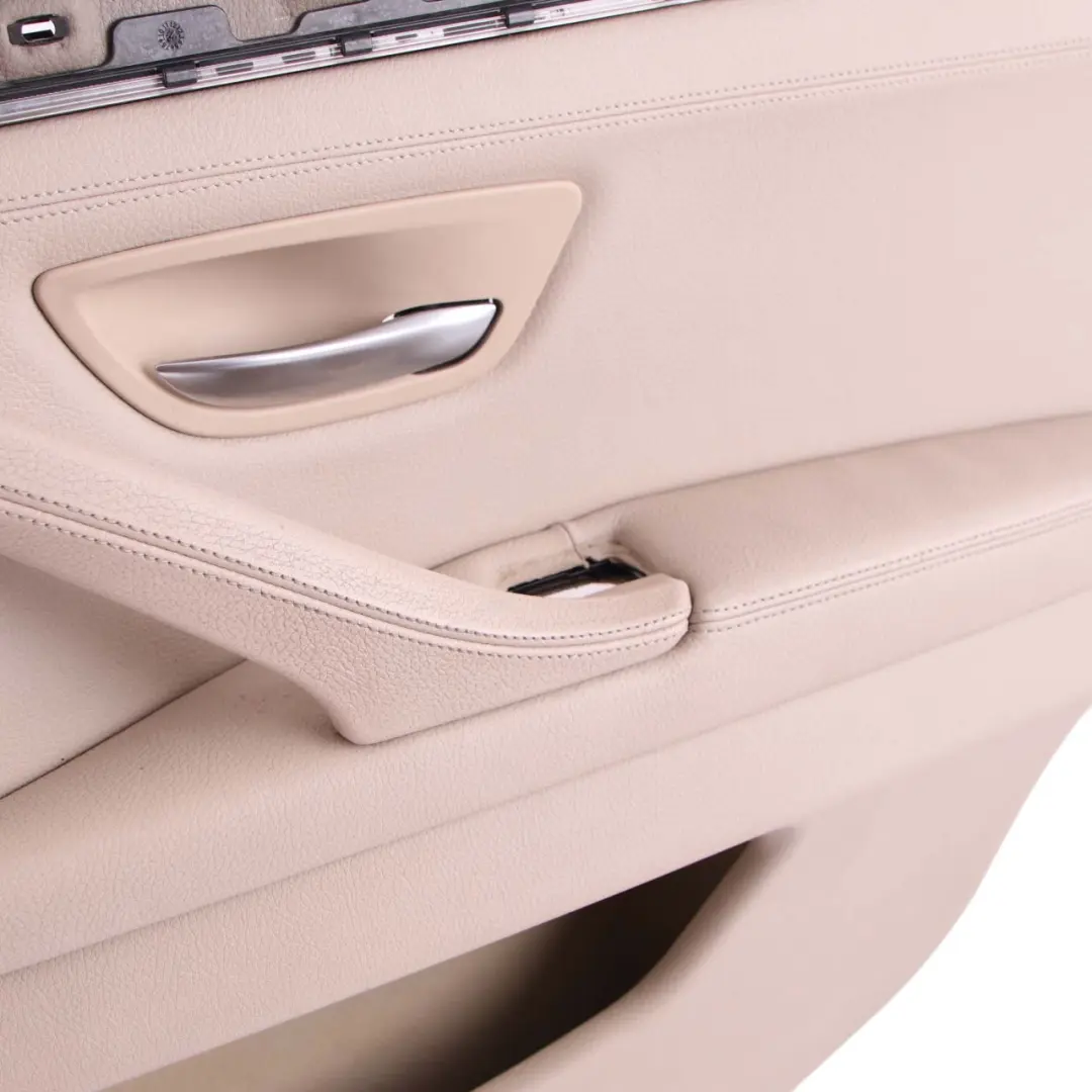 Door Card Rear Right O/S Lining Panel Leather Dakota Oyster to BMW F10 F11 with Part number 7273288 BMW F10 F11 Door Card Rear Right O/S Lining Panel Leather Dakota Oyster - SKU 7273288 - Part number 7273288