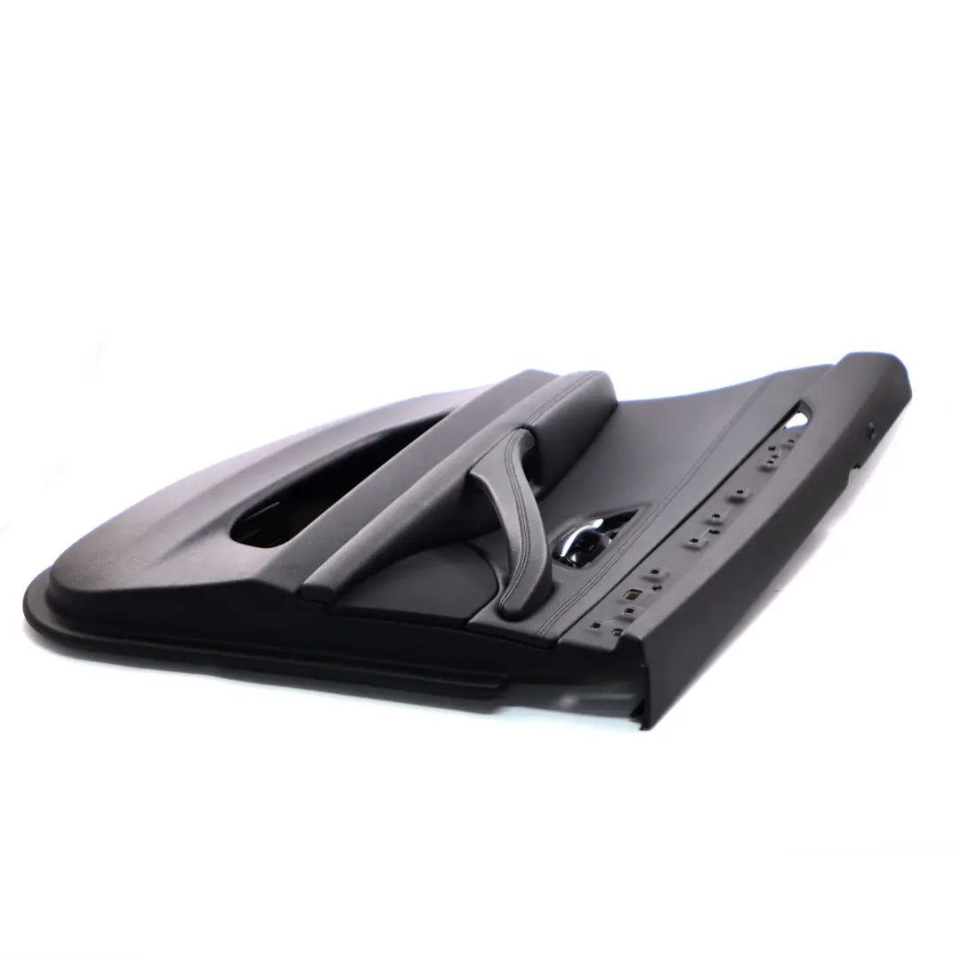 BMW F10 F11 Door Card Rear Left N/S Lining Panel HiFi Leather Black - SKU 7273303-1 - Part number 7273303