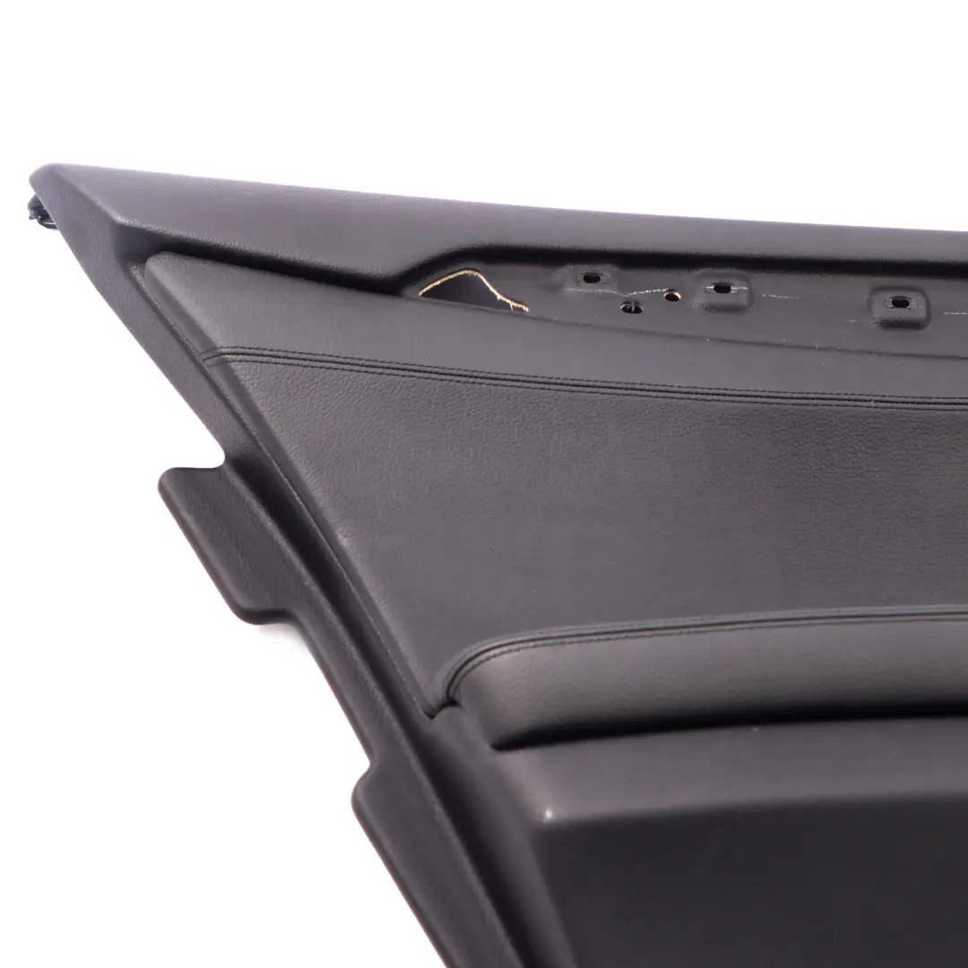 Door Card Rear Left N/S Lining Panel HiFi Leather Black to BMW F10 F11 with Part number 7273303 BMW F10 F11 Door Card Rear Left N/S Lining Panel HiFi Leather Black - SKU 7273303-1 - Part number 7273303