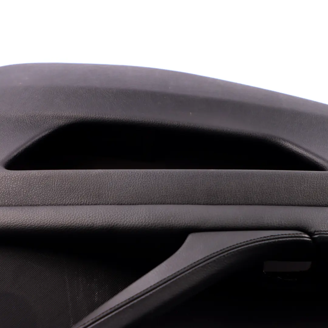 Door Card Rear Left N/S Lining Panel HiFi Leather Black to BMW F10 F11 with Part number 7273303 BMW F10 F11 Door Card Rear Left N/S Lining Panel HiFi Leather Black - SKU 7273303-1 - Part number 7273303