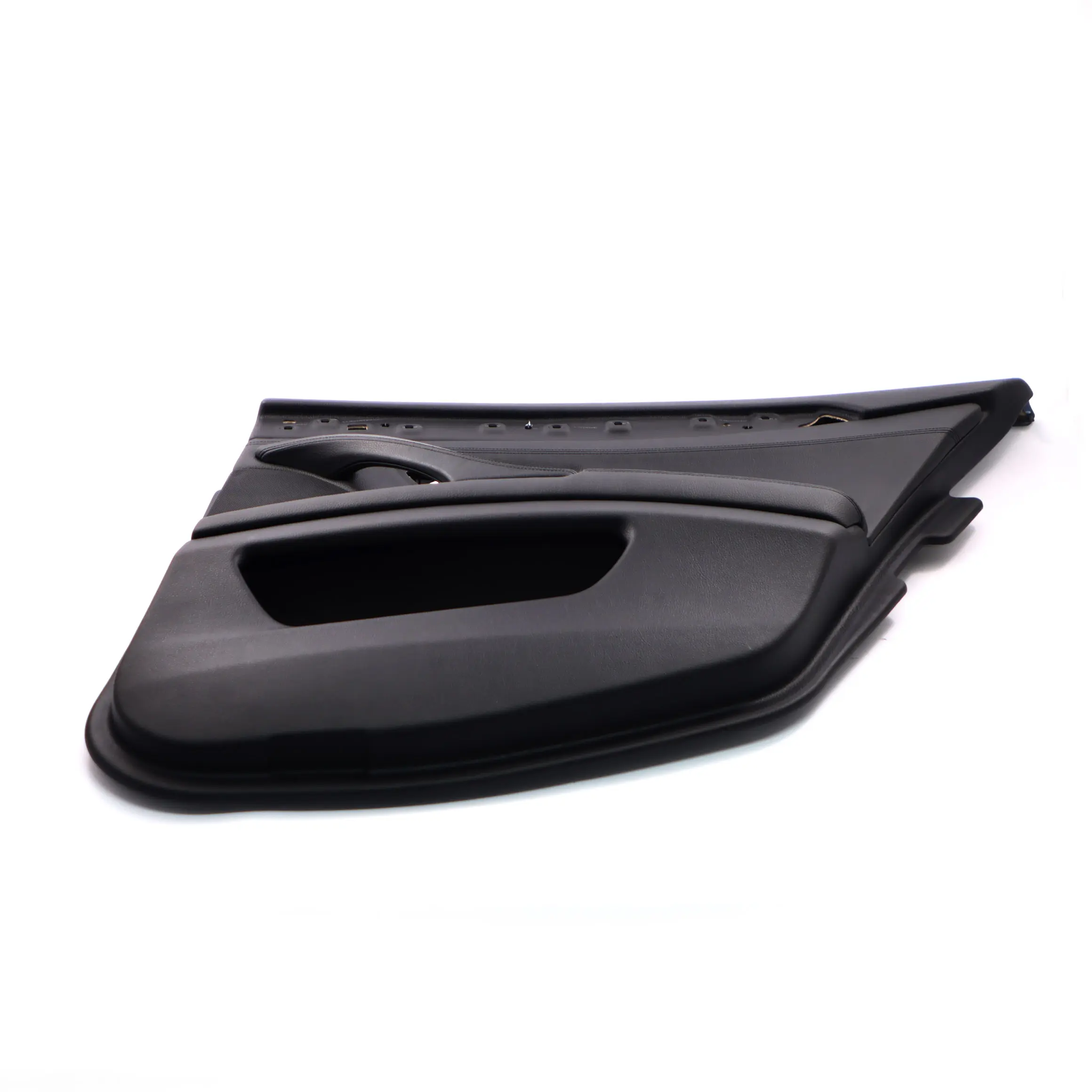 BMW F10 F11 Scheda porta posteriore destra Pannello HiFi Pelle Nero 7273304