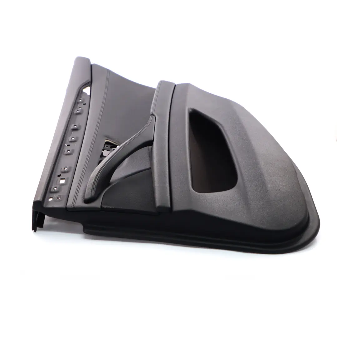 Scheda porta posteriore destra Pannello HiFi Pelle Nero per BMW F10 F11 con numero di parte 7273304 BMW F10 F11 Scheda porta posteriore destra Pannello HiFi Pelle Nero - SKU 7273304-1 - Numero di parte 7273304