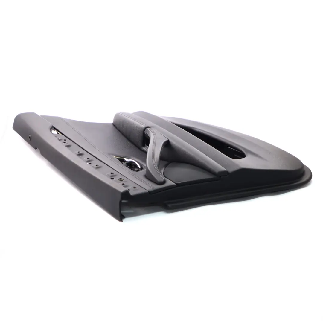 Scheda porta posteriore destra Pannello HiFi Pelle Nero per BMW F10 F11 con numero di parte 7273304 BMW F10 F11 Scheda porta posteriore destra Pannello HiFi Pelle Nero - SKU 7273304-1 - Numero di parte 7273304