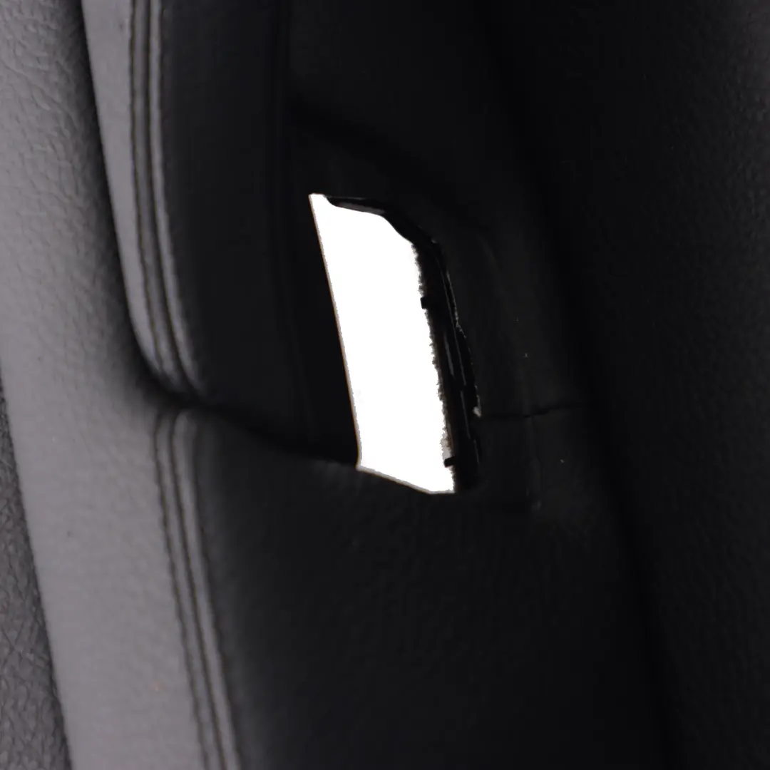 BMW F10 F11 Boczek Drzwi Prawy Tylny Podszewka panelu HiFi Czarna Skóra - SKU 7273304-1 - Numer Części 7273304