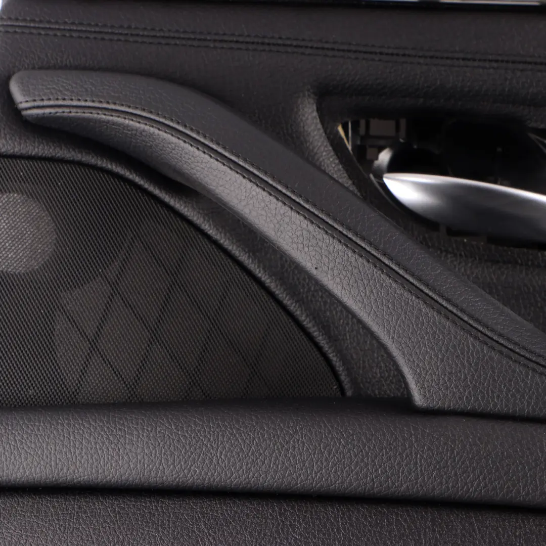 BMW F10 F11 Door Card Rear Right O/S Lining Panel HiFi Leather Black - SKU 7273304 - Part number 7273304