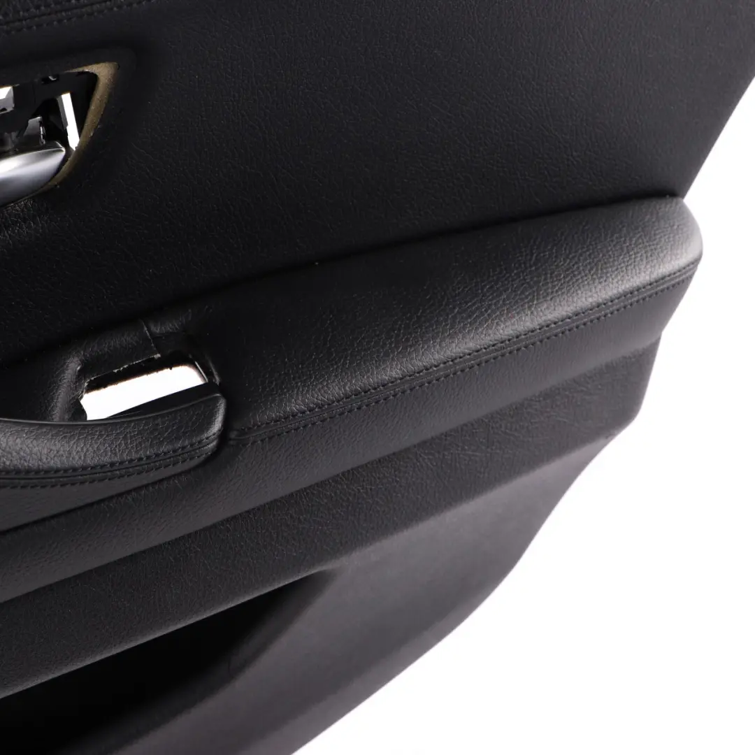 Door Card Rear Right O/S Lining Panel HiFi Leather Black to BMW F10 F11 with Part number 7273304 BMW F10 F11 Door Card Rear Right O/S Lining Panel HiFi Leather Black - SKU 7273304 - Part number 7273304