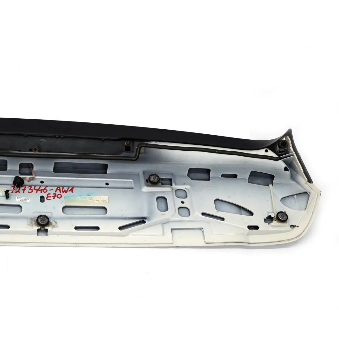 Spoiler posteriore BMW X5 E70 LCI Antenna superiore Alpinweiss Alpine White 300 per con numero di parte 7273446 Spoiler posteriore BMW X5 E70 LCI Antenna superiore Alpinweiss Alpine White 300 - SKU 7273446-AW1 - Numero di parte 7273446