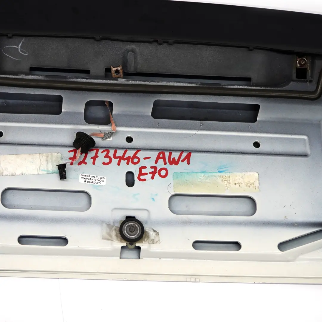 Alerón trasero BMW X5 E70 LCI Antena superior Alpinweiss Alpine White 300 para con número de pieza 7273446 Alerón trasero BMW X5 E70 LCI Antena superior Alpinweiss Alpine White 300 - SKU 7273446-AW1 - Número de pieza 7273446