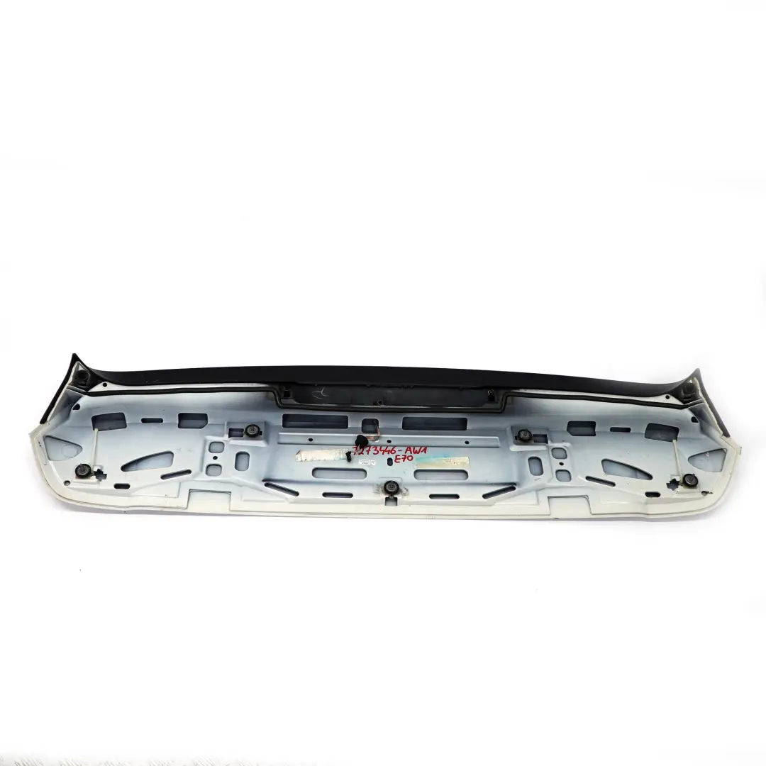  Becquet arrière BMW X5 E70 LCI Alpinweiss Alpine White Blanc - 300 - SKU 7273446-AW1 - Numéro de pièce 7273446