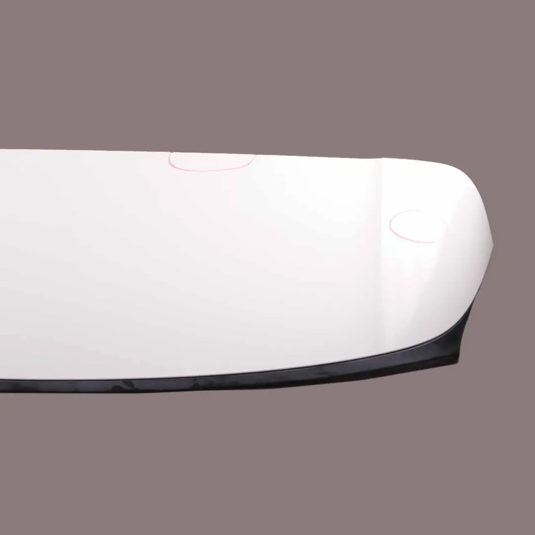 Spoiler BMW X5 E70 LCI Upper Aerial Alpinweiss Alpine White 300 to Rear with Part number 7273446 Rear Spoiler BMW X5 E70 LCI Upper Aerial Alpinweiss Alpine White 300 - SKU 7273446-AW - Part number 7273446