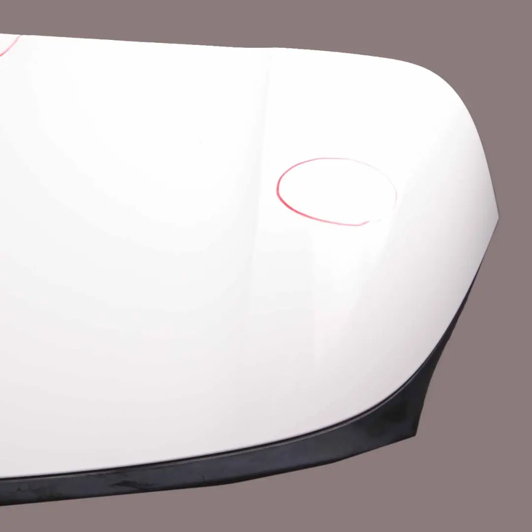 Spoiler BMW X5 E70 LCI Upper Aerial Alpinweiss Alpine White 300 to Rear with Part number 7273446 Rear Spoiler BMW X5 E70 LCI Upper Aerial Alpinweiss Alpine White 300 - SKU 7273446-AW - Part number 7273446