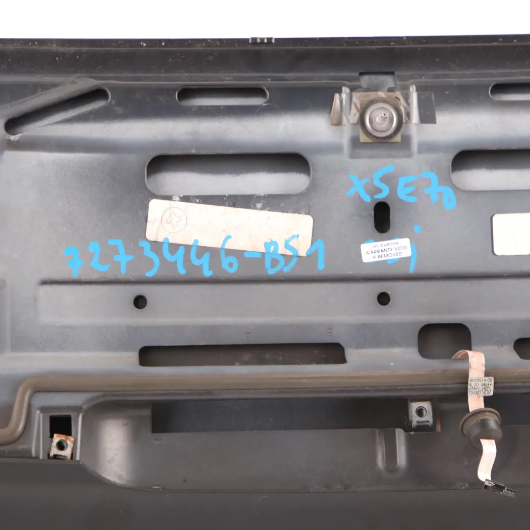 Rear Spoiler BMW X5 E70 LCI Upper Aerial Black Sapphire Metallic - 475 - SKU 7273446-BS1 - Part number 7273446