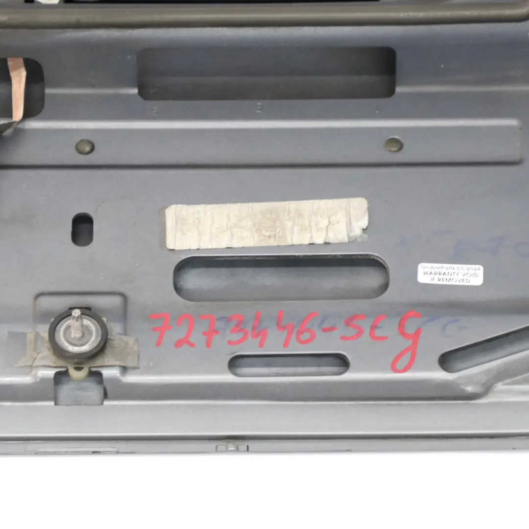 BMW X5 E70 LCI Rear Spoiler Boot Trunk Upper Panel Space Grey Metallic - A52 - SKU 7273446-SCG - Part number 7273446