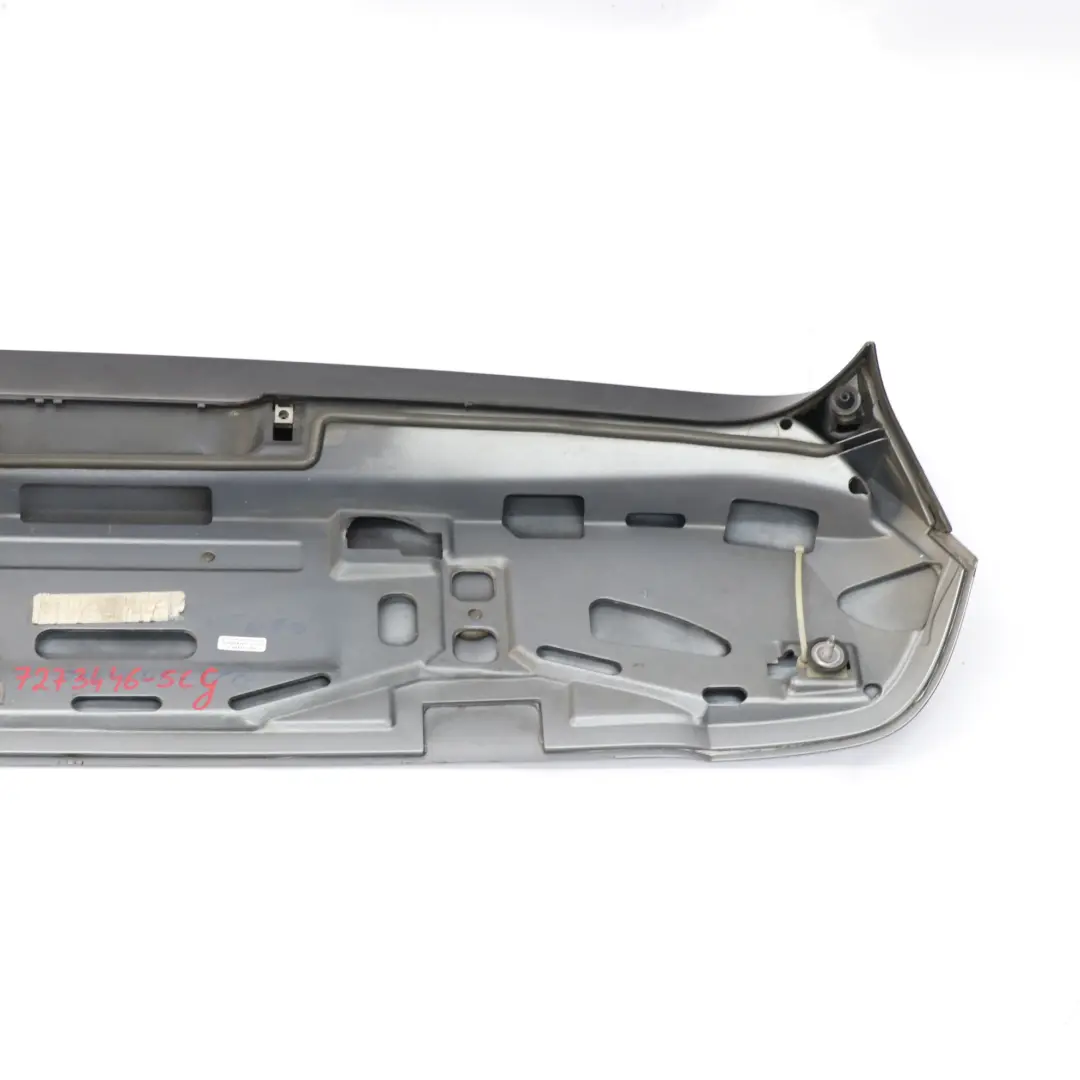 BMW X5 E70 LCI Rear Spoiler Boot Trunk Upper Panel Space Grey Metallic - A52 - SKU 7273446-SCG - Part number 7273446