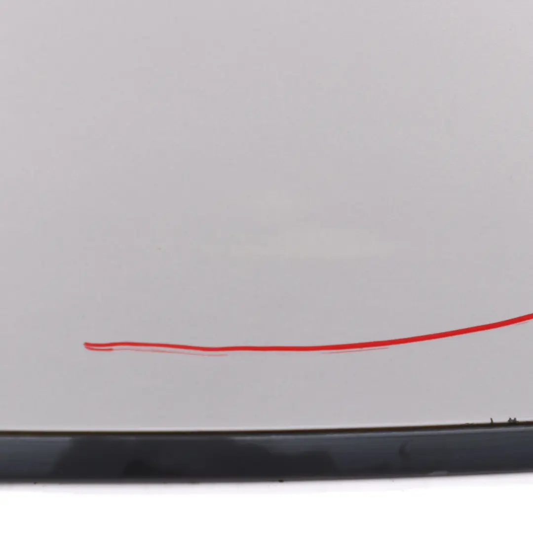 BMW X5 E70 LCI Rear Spoiler Upper Aerial Trunk Panel Titan Silver Metallic - 354 - SKU 7273446-TS - Part number 7273446