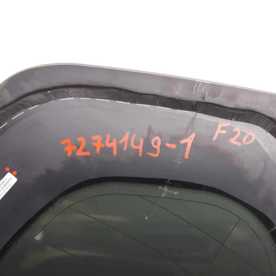 BMW F20 F21 Szyba Klapy Bagażnika Tył Tylna AS3 - SKU 7274149-1 - Numer Części 7274149