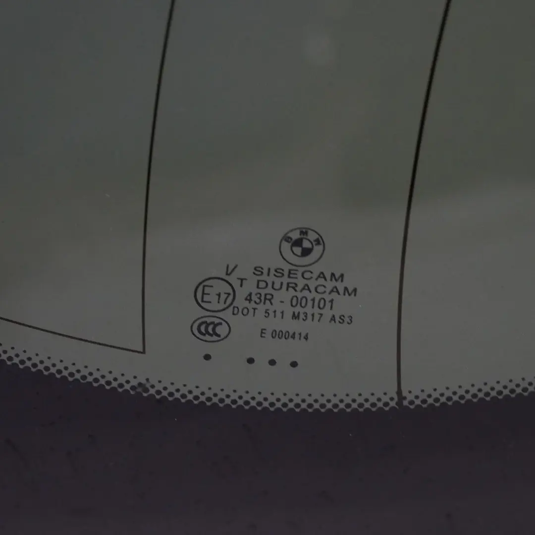 Trunk Lid Tailgate Window Glass AS3 Tinted to BMW F20 F21 Rear with Part number 7274149 BMW F20 F21 Rear Trunk Lid Tailgate Window Glass AS3 Tinted - SKU 7274149-2 - Part number 7274149