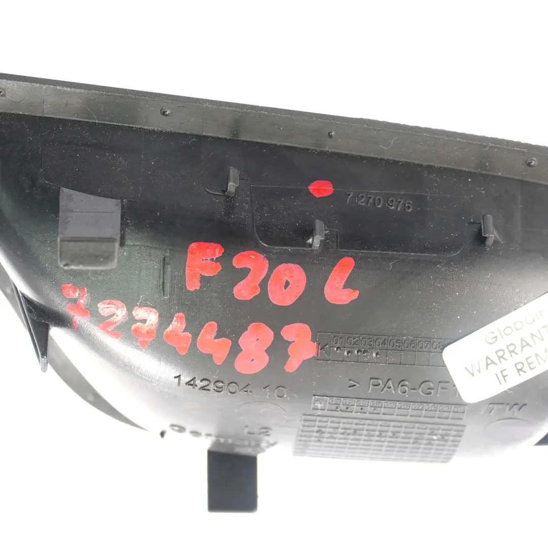  Türöffner Abdeckung BMW F20 F21 F22 Innen Links Verkleidung Schwarz 7270975 - SKU 7274487 - Teilenummer 7274487