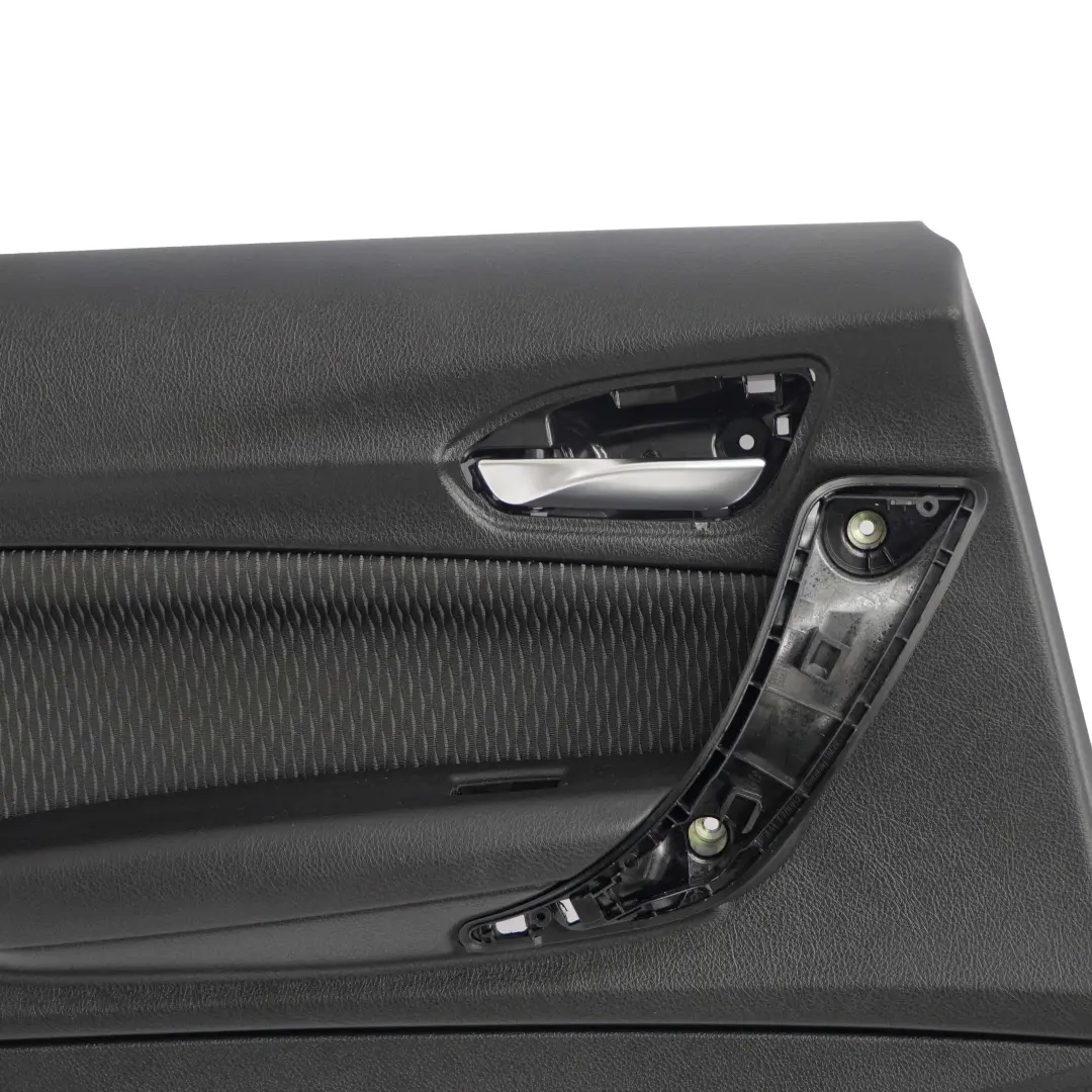 Left N/S Door Lining Card Cloth Fabric Anthracite Move to BMW 1 F20 Rear with Part number 7274503 BMW 1 F20 Rear Left N/S Door Lining Card Cloth Fabric Anthracite Move - SKU 7274503-1 - Part number 7274503