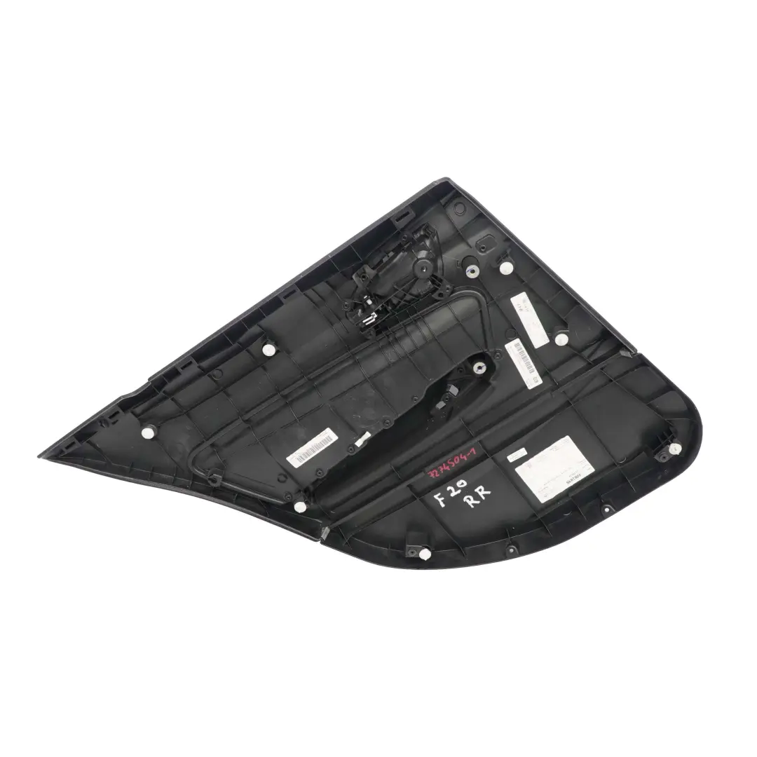 BMW 1 F20 Rear Right O/S Door Lining Card Cloth Fabric Move Anthracite - SKU 7274504-1 - Part number 7274504