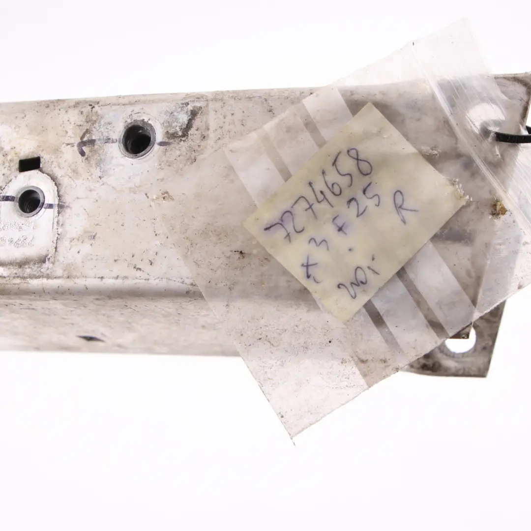 Bumper Reinforcement BMW X3 F25 Front Right O/S Crash Bar Carrier to with Part number 7274658 Bumper Reinforcement BMW X3 F25 Front Right O/S Crash Bar Carrier - SKU 7274658 - Part number 7274658