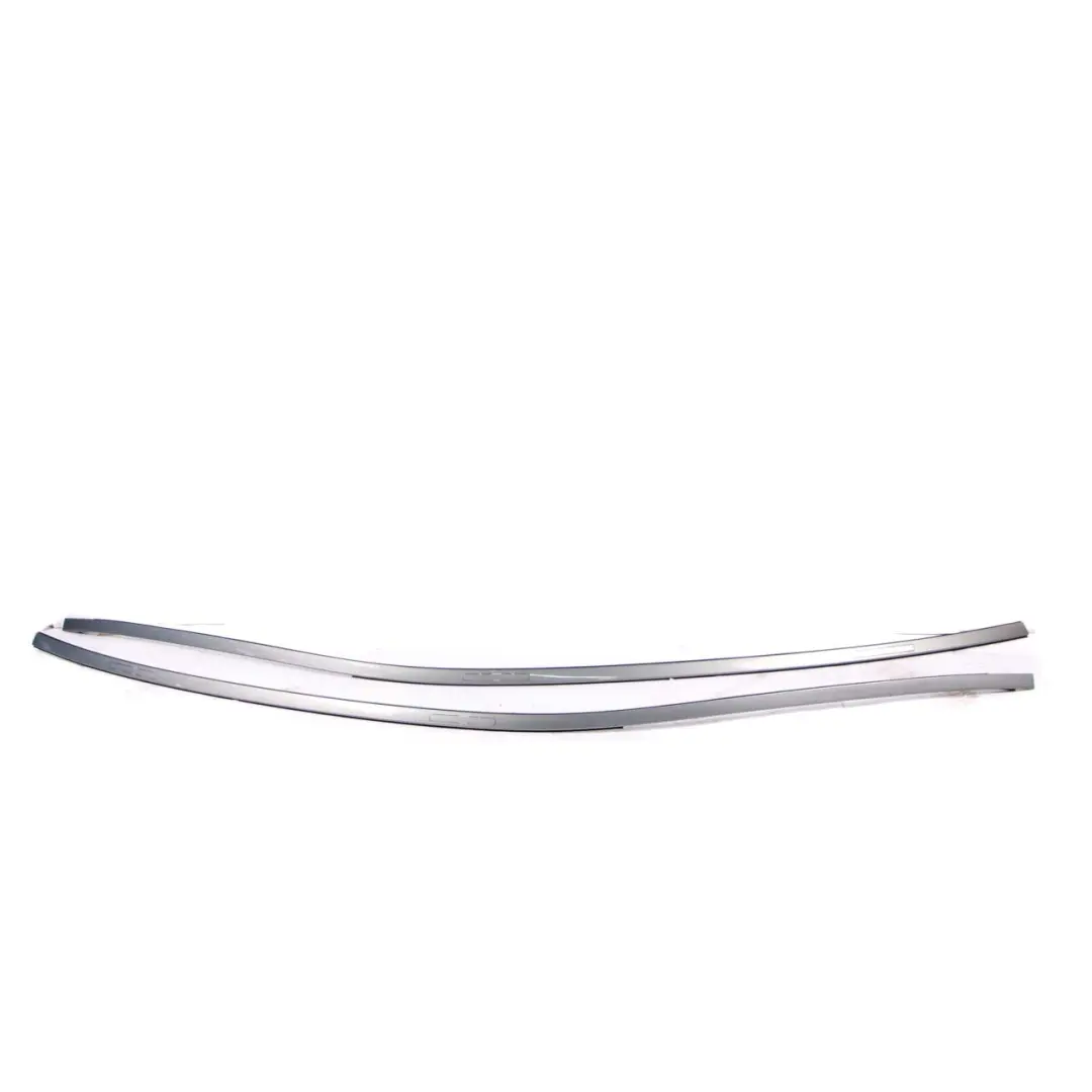 BMW F10 Roof Moulding Strip Left Right Gutter Rail Trim Set Spacegrau A52 - SKU 7274739-SCG - Part number 7274739