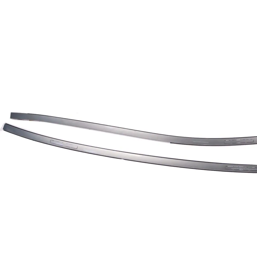 BMW F10 Roof Moulding Strip Left Right Gutter Rail Trim Set Spacegrau A52 - SKU 7274739-SCG - Part number 7274739
