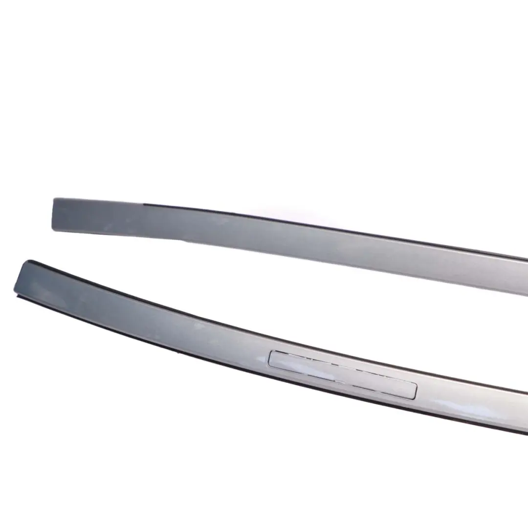 Techo Moldura Franja Izquierda Derecha Canalón Rail Set Spacegrau A52 para BMW F10 con número de pieza 7274739 BMW F10 Techo Moldura Franja Izquierda Derecha Canalón Rail Set Spacegrau A52 - SKU 7274739-SCG - Número de pieza 7274739