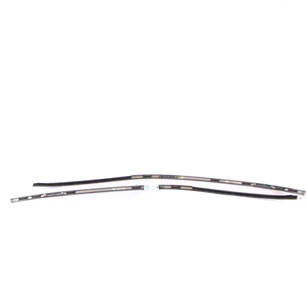 BMW F10 Roof Moulding Strip Left Right Gutter Rail Trim Set Spacegrau A52 - SKU 7274739-SCG - Part number 7274739