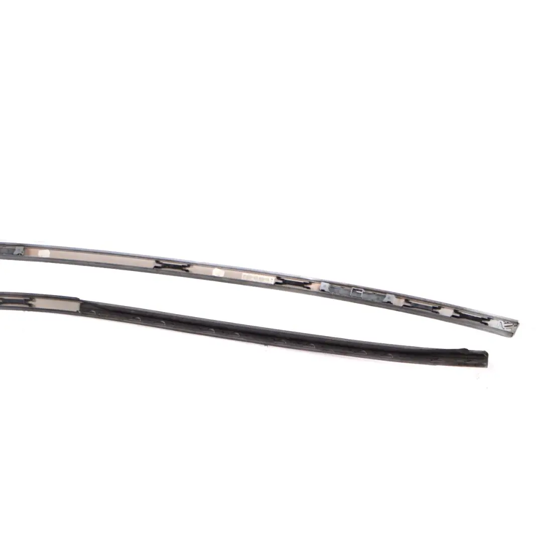 BMW F10 Roof Moulding Strip Left Right Gutter Rail Trim Set Spacegrau A52 - SKU 7274739-SCG - Part number 7274739