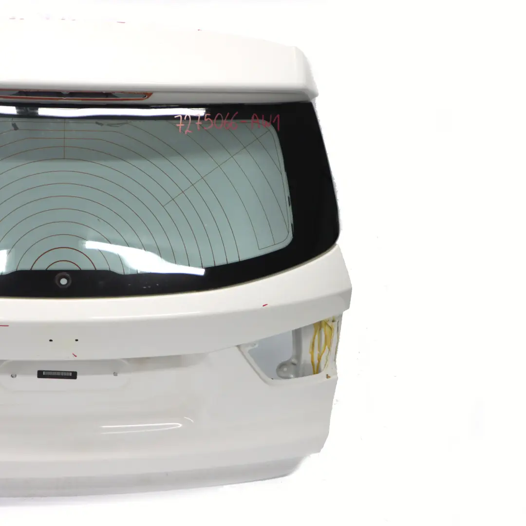 BMW X3 F25 Boot Trunk Lid Rear Tailgate Lid Panel Alpinweiss Alpine White - 300 - SKU 7275066-AW1 - Part number 7275066