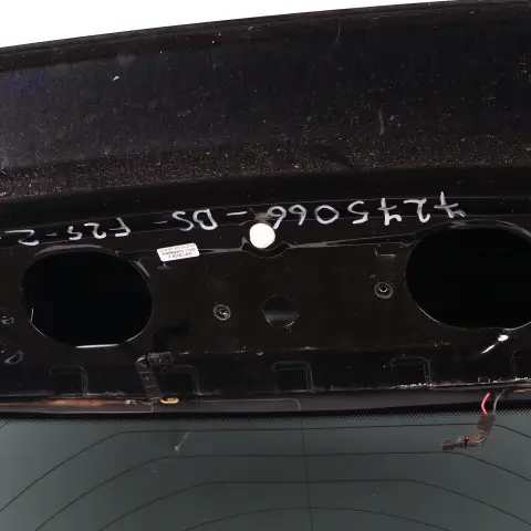Boot Trunk Lid Rear Tailgate Lid Panel Black Sapphire Metallic - 475 to BMW X3 F25 with Part number 7275066 BMW X3 F25 Boot Trunk Lid Rear Tailgate Lid Panel Black Sapphire Metallic - 475 - SKU 7275066-BS - Part number 7275066