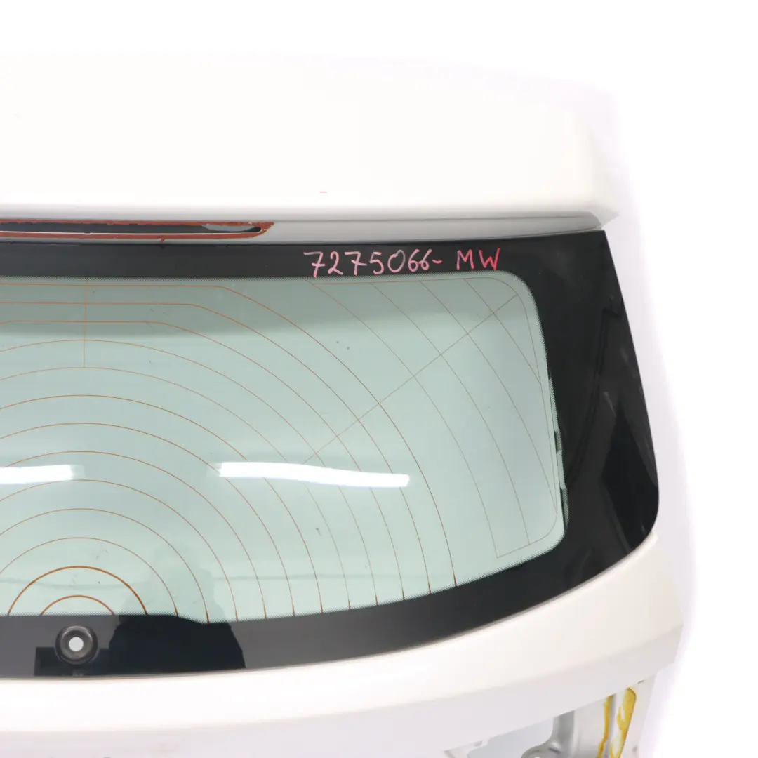BMW X3 F25 Boot Trunk Lid Rear Tailgate Lid Panel Mineral White Metallic - A96 - SKU 7275066-MW - Part number 7275066