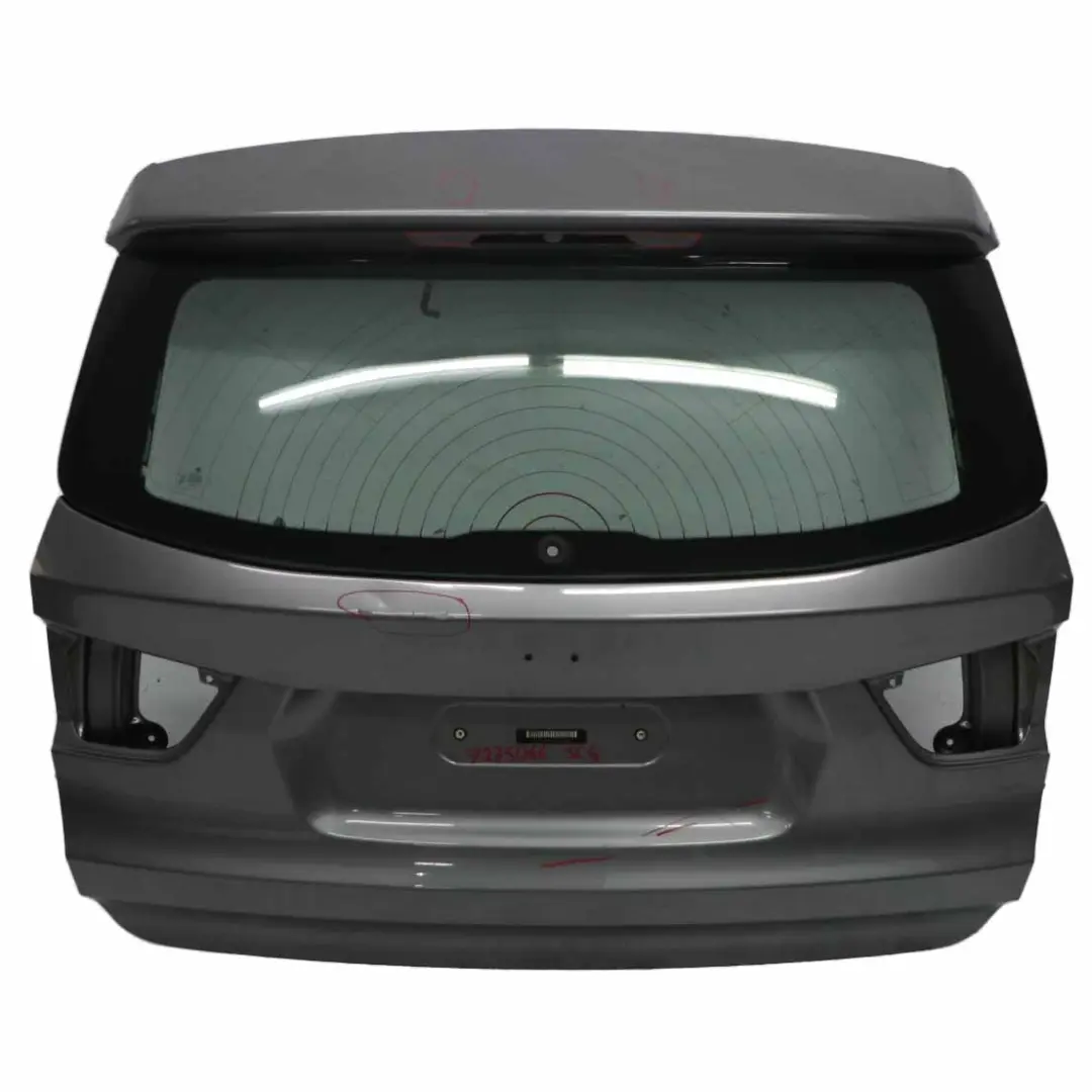 Boot Trunk Lid Rear Tailgate Lid Panel Spacegrau Grey Metallic - A52 to BMW X3 F25 with Part number 7275066 BMW X3 F25 Boot Trunk Lid Rear Tailgate Lid Panel Spacegrau Grey Metallic - A52 - SKU 7275066-SCG - Part number 7275066