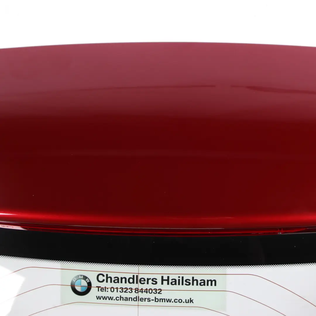 Boot Trunk Lid Rear Tailgate Lid Panel Vermilionrot Red Metallic A82 to BMW X3 F25 with Part number 7275066 BMW X3 F25 Boot Trunk Lid Rear Tailgate Lid Panel Vermilionrot Red Metallic A82 - SKU 7275066-VER - Part number 7275066