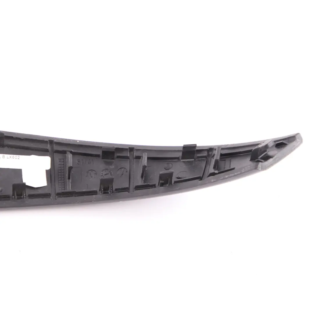 Door Trim Handle Pull Left N/S Fineline Wood Anthracite to BMW F30 F31 F32 with Part number 7275491 BMW F30 F31 F32 Door Trim Handle Pull Left N/S Fineline Wood Anthracite - SKU 7275491 - Part number 7275491